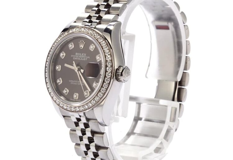 rolex-datejust-28mm-279384rbr-white-gold-automatic-dark-grey-diamond-dial-replica
